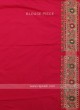 Rani Color Silk Saree